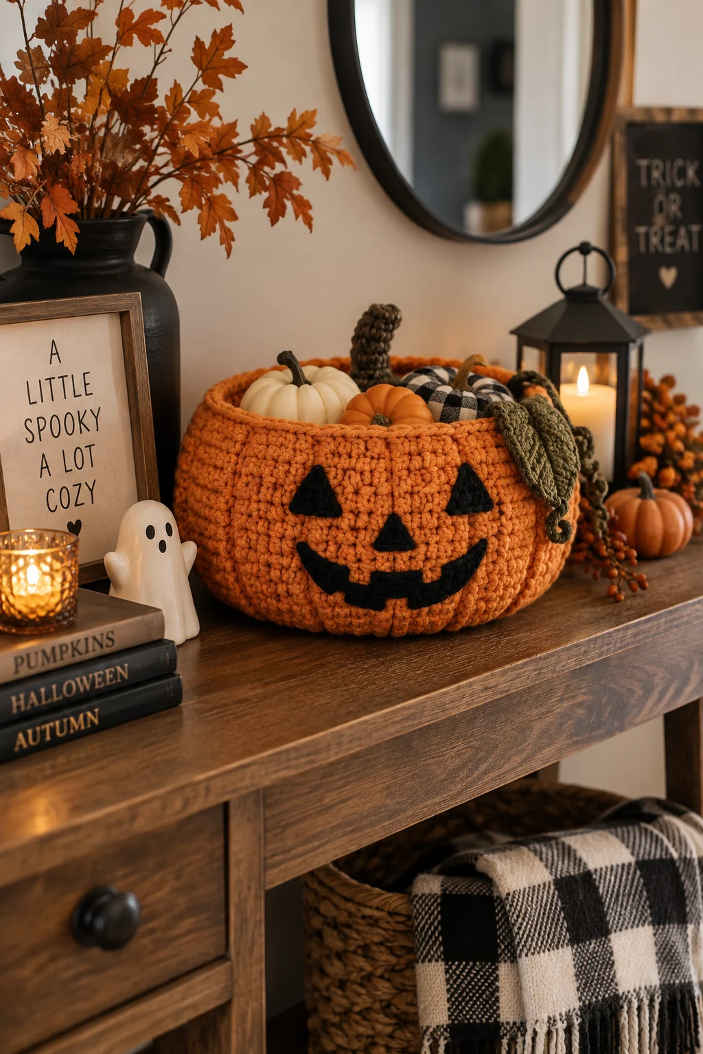 5 Crochet Halloween Decor Ideas for a Cute Spooky Home