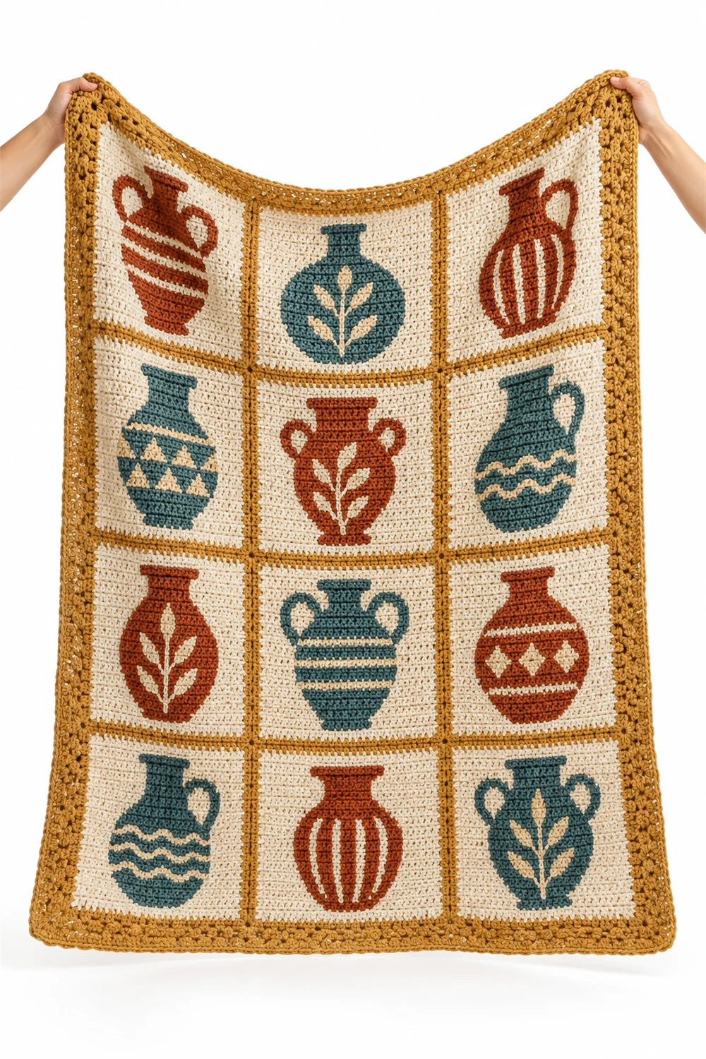 5 Charming Artisan Motif Crochet Blanket Ideas